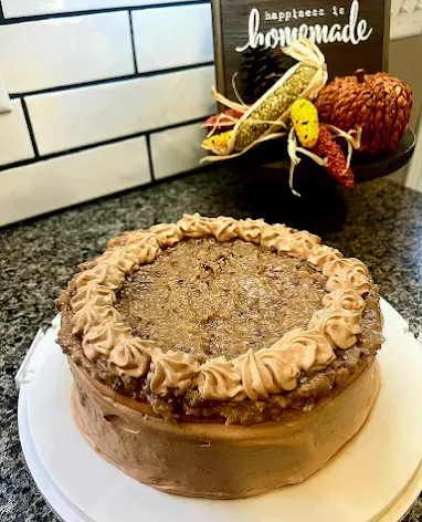 German Chocolate Cheesecake 9"
