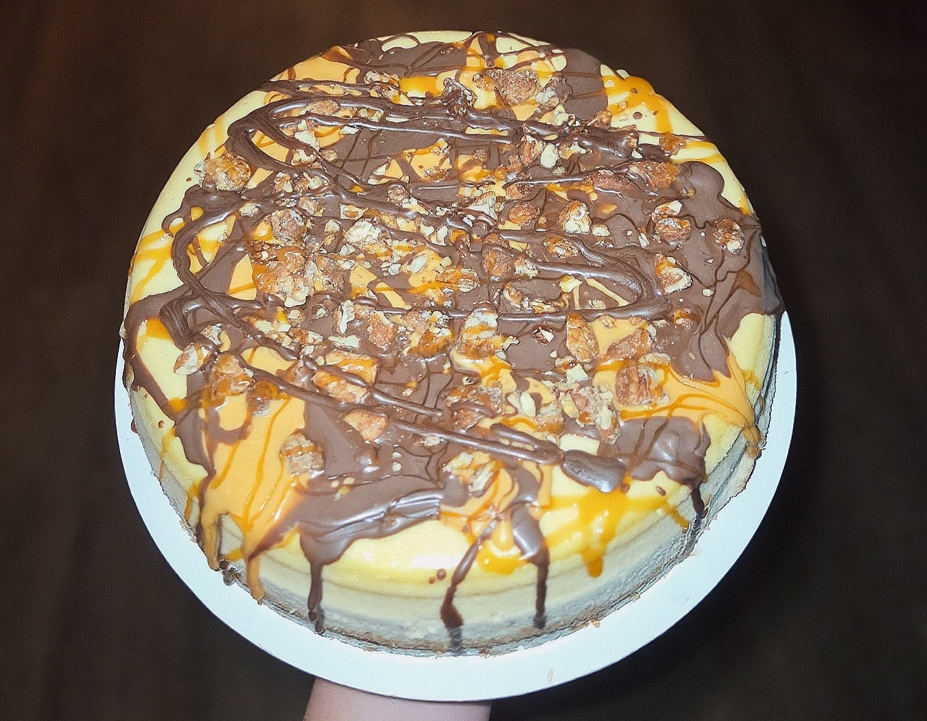 Turtle Cheesecake 9"